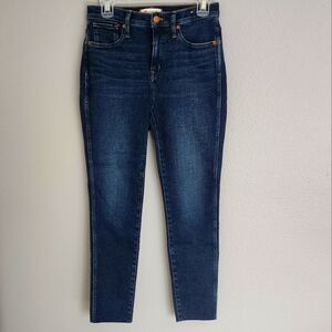 MADEWELL 10 HIGH-RISE  ANKLE SKINNY BLUE JEANS/ SIZE   26